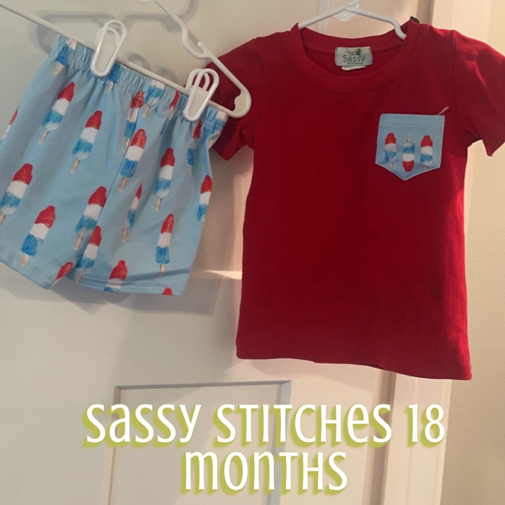 Sassy Stitches 18 month set